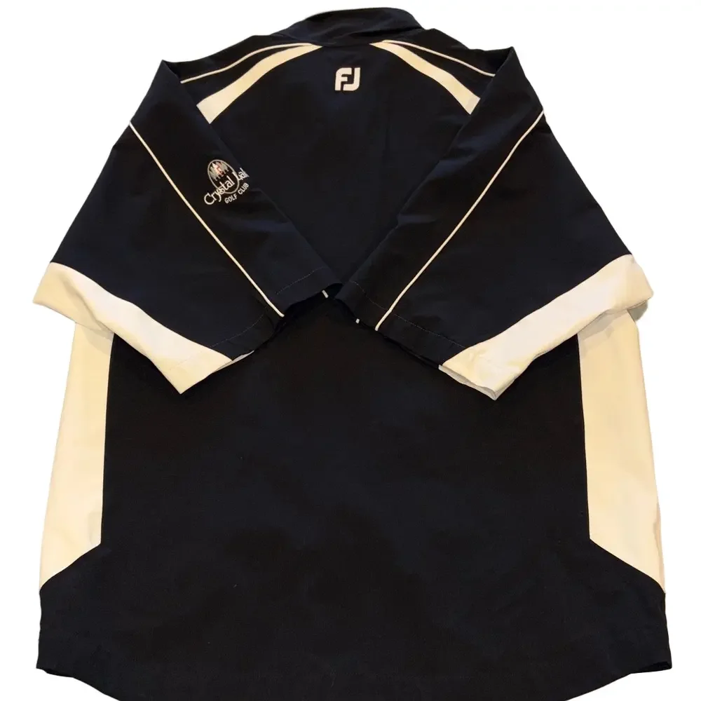 FootJoy Mens Medium DryJoys Tour Collection golf windbreaker.